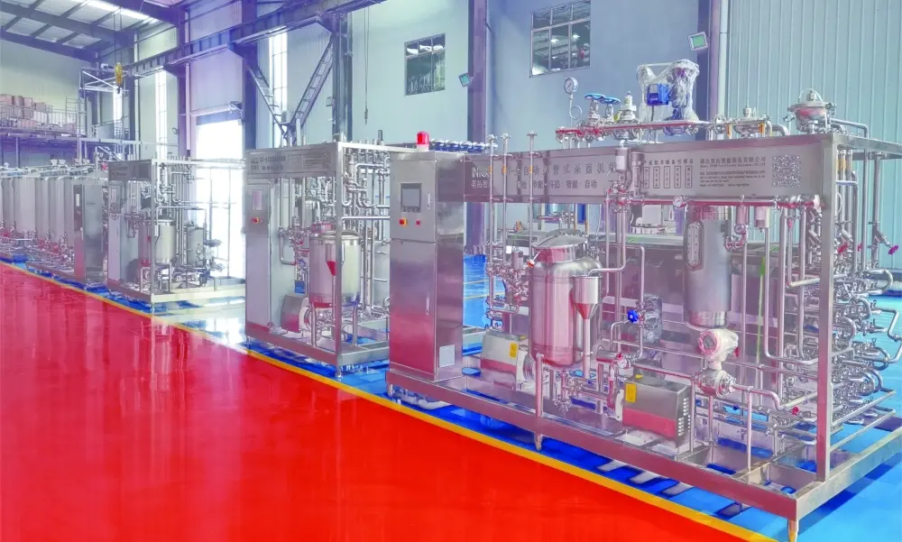Come funziona una linea di produzione di latte UHT?