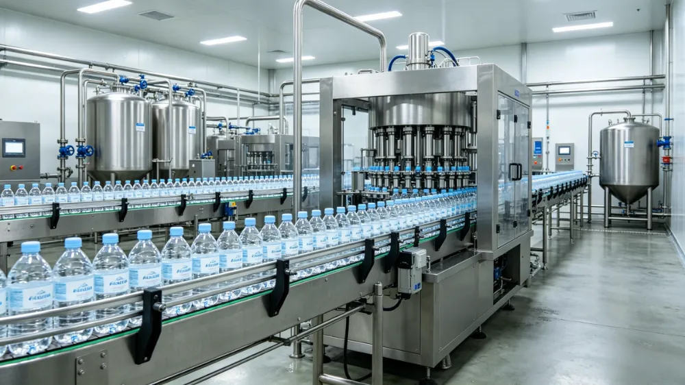 Linea di produzione di acqua in bottiglia: 10 fattori prima dell'investimento