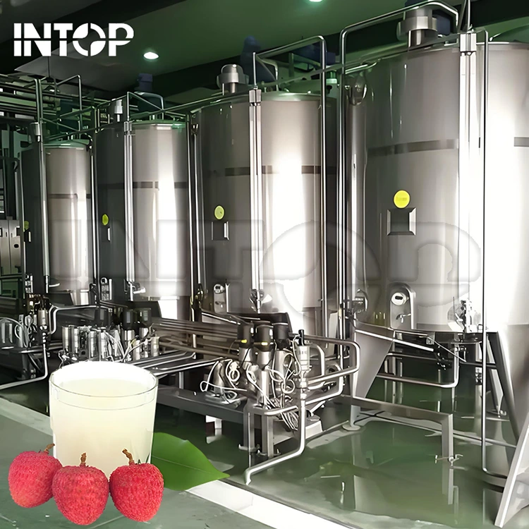 Linea di produzione del succo di litchi