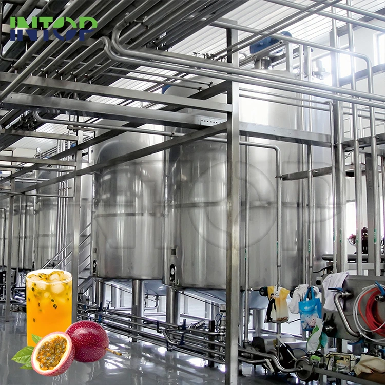 Linea di produzione del succo del frutto della passione